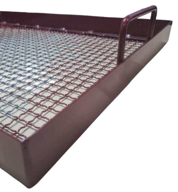 Sito ogrodnicze ogrodowe budowlane do przesiewania ziemi 10x10mm przesiewak - obrazek 3
