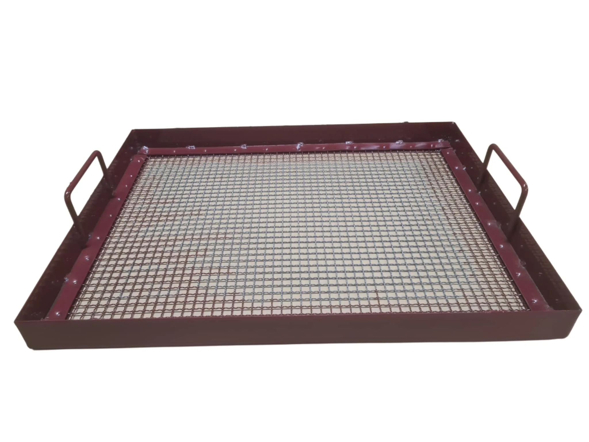 Sito ogrodnicze ogrodowe budowlane do przesiewania ziemi 15x15mm przesiewak - obrazek 4