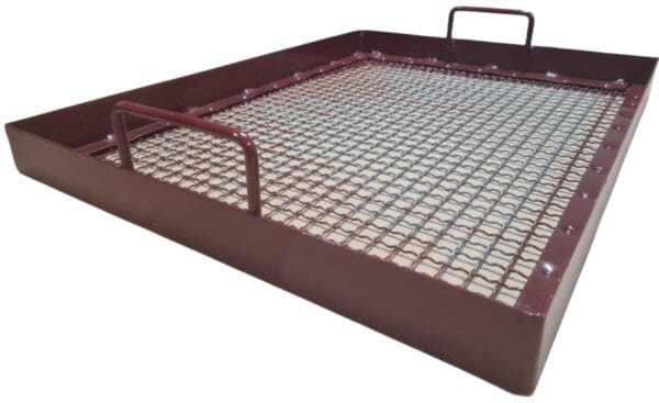 Sito ogrodnicze ogrodowe budowlane do przesiewania ziemi 10x10mm przesiewak - obrazek 2